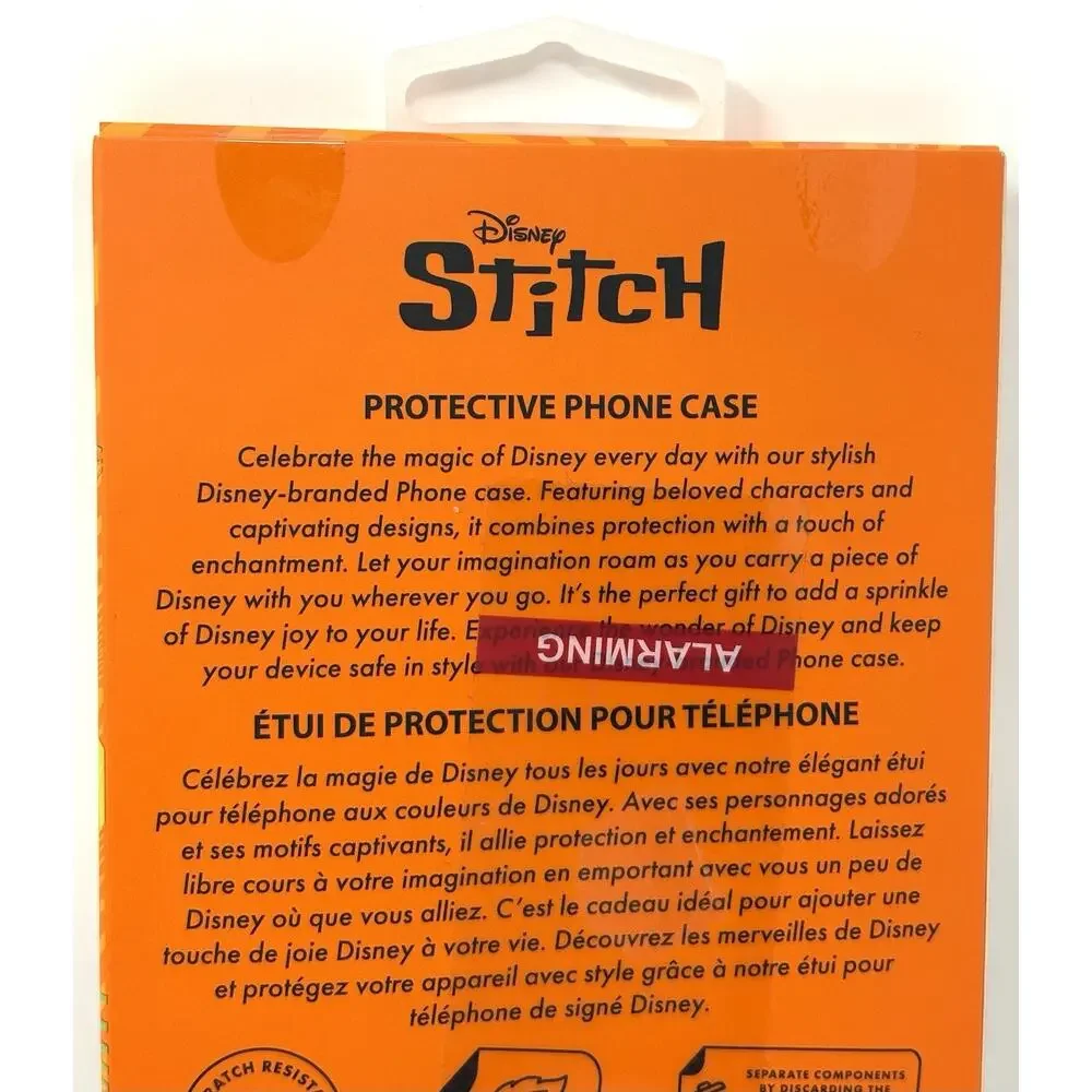 Disney Stitch Halloween iPhone 13 / 14 / 15 Case Skinny Dip Glitter Mummy NIB